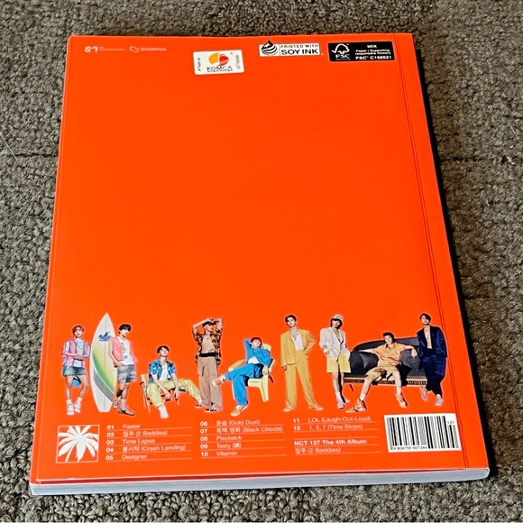 NCT 127 질주 2 Baddies 4th Album 2 Baddies Version w/ Poster K-Pop Kpop Boy Group - Picture 2 of 16